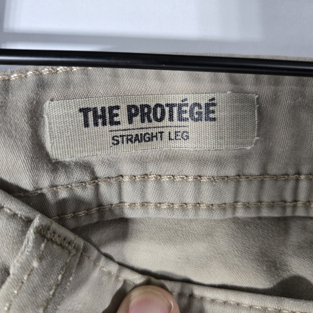 The Protégé Straight Leg Pants - Beige